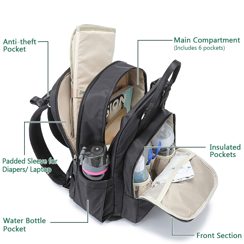 dikaslon diaper bag